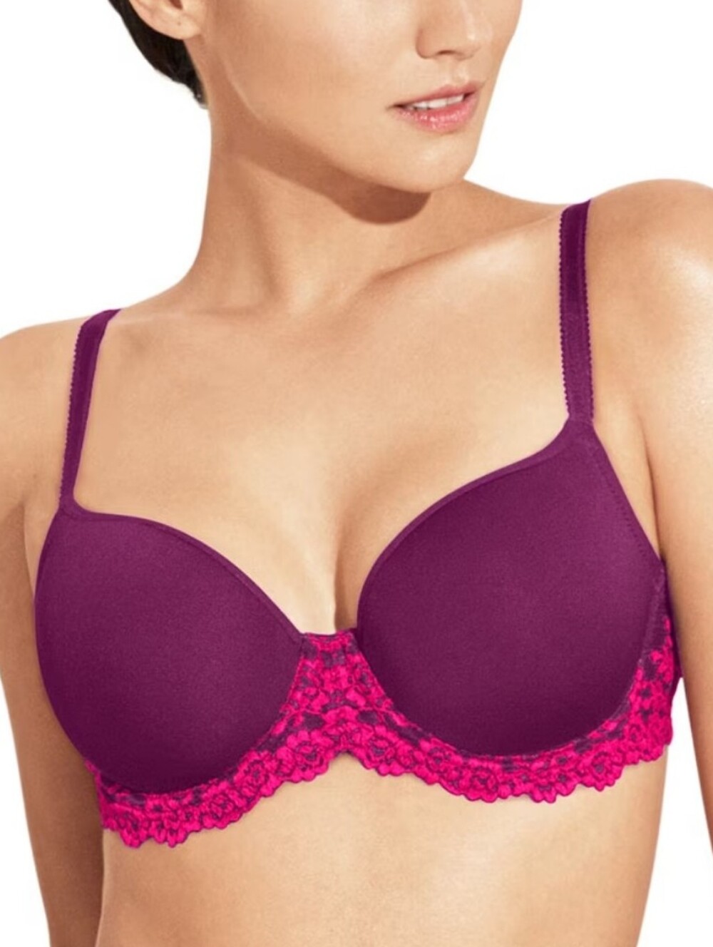 Wacoal Embrace Lace Underwire T-Shirt Bra Size 38DD Style 853191
